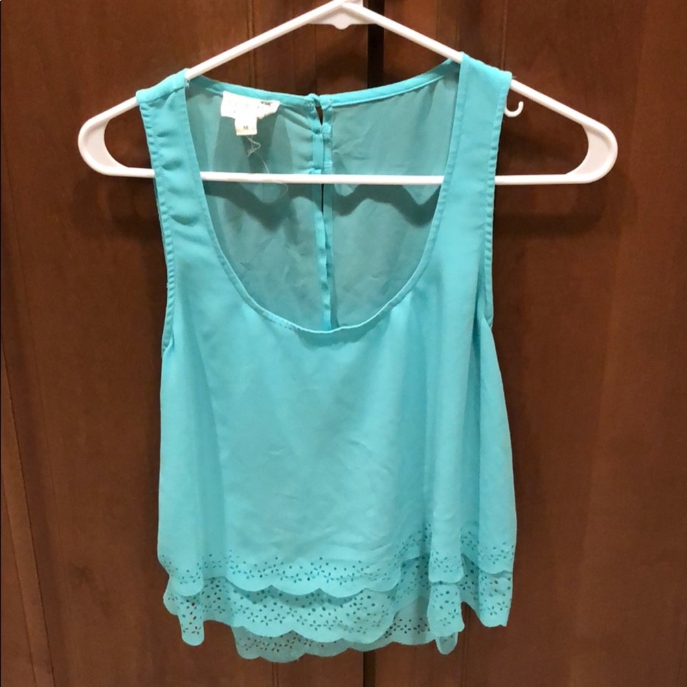 PACSUN teal tank top